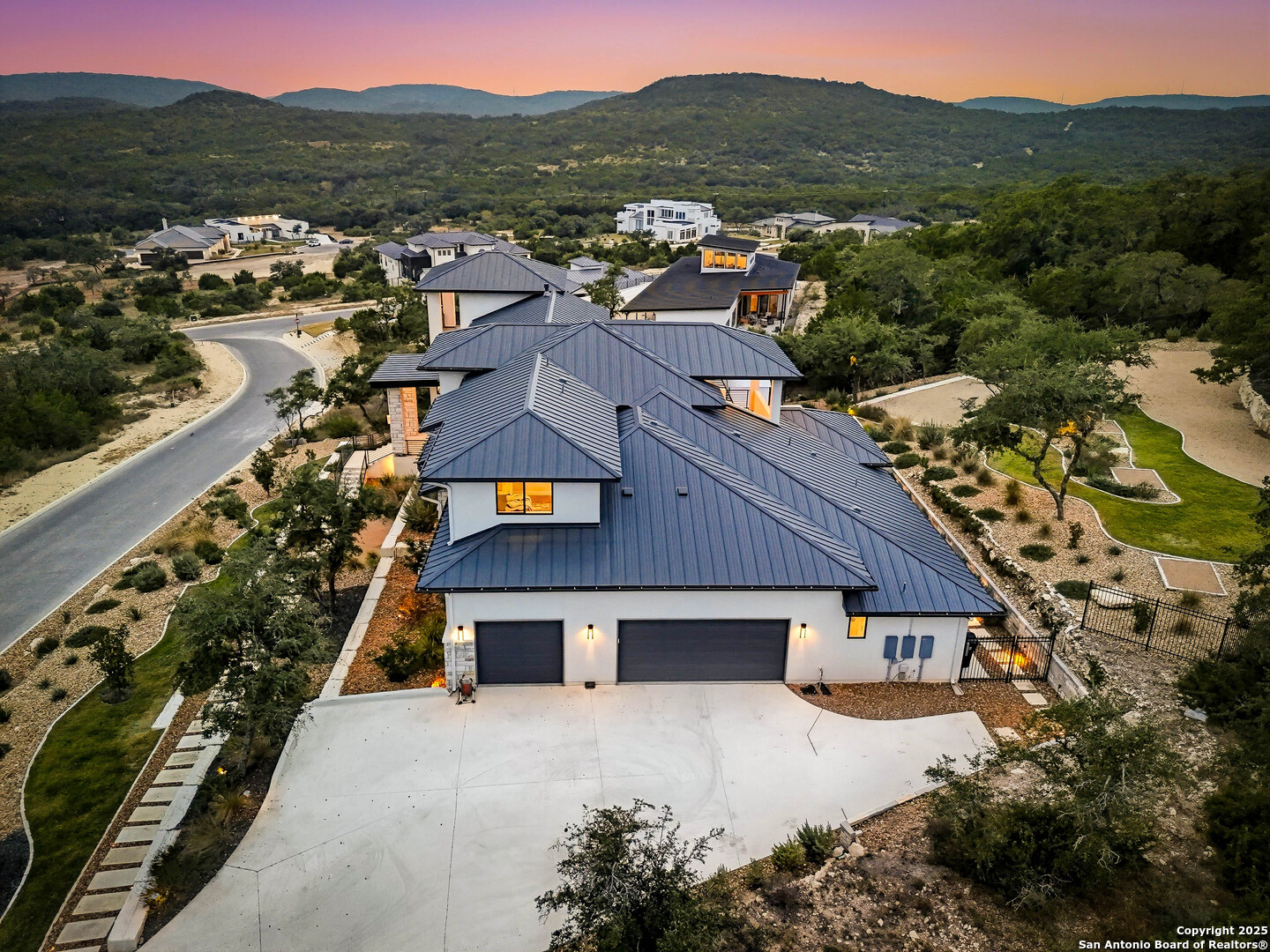 23315 Ebner Ridge San Antonio, TX 78255 - Photo 10 of 103 a view of a house with a mountain