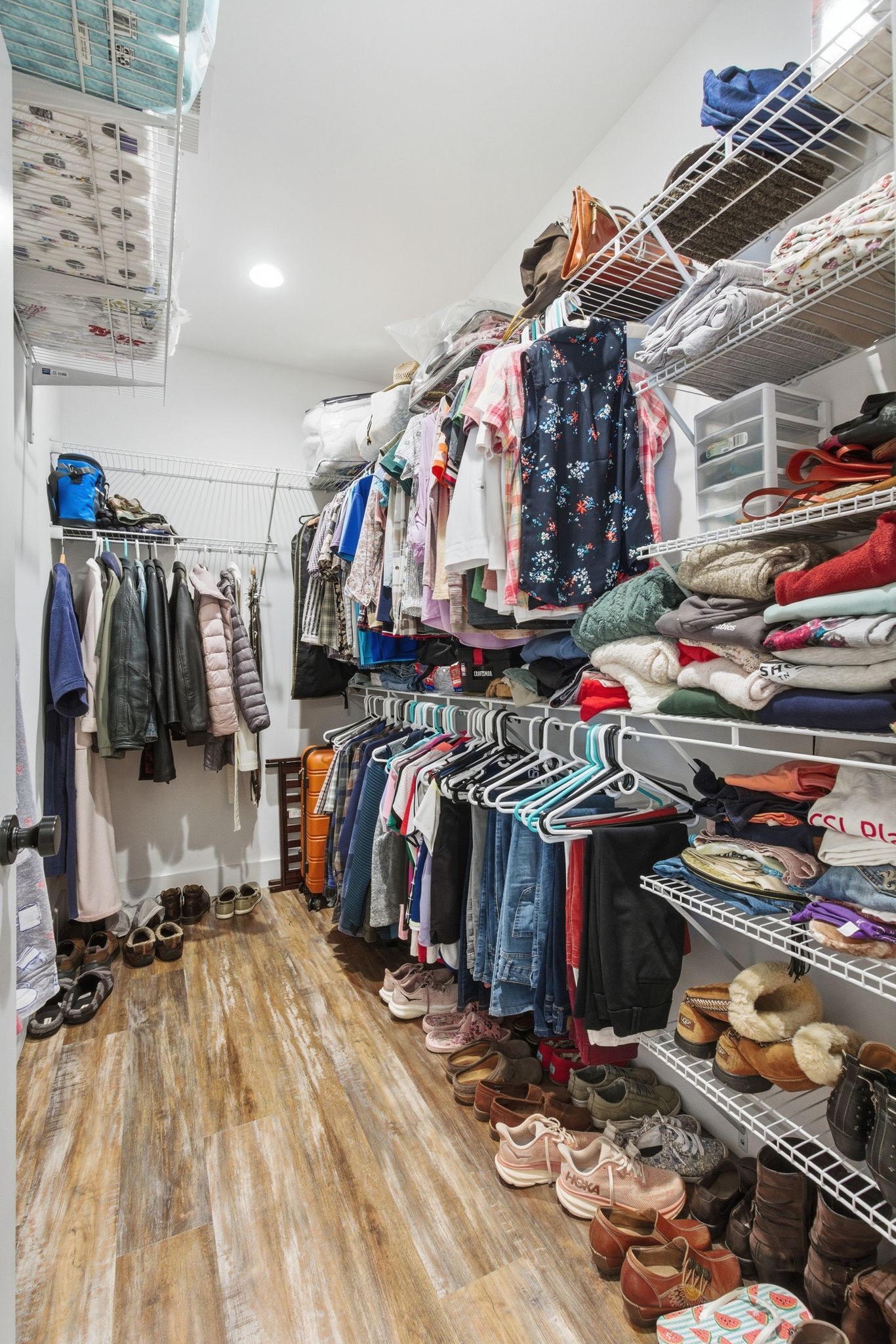 2705 Mc Connell Road Cornersville, TN 37047 - Photo 24 of 41 a view of walk in closet with clothes and shoes