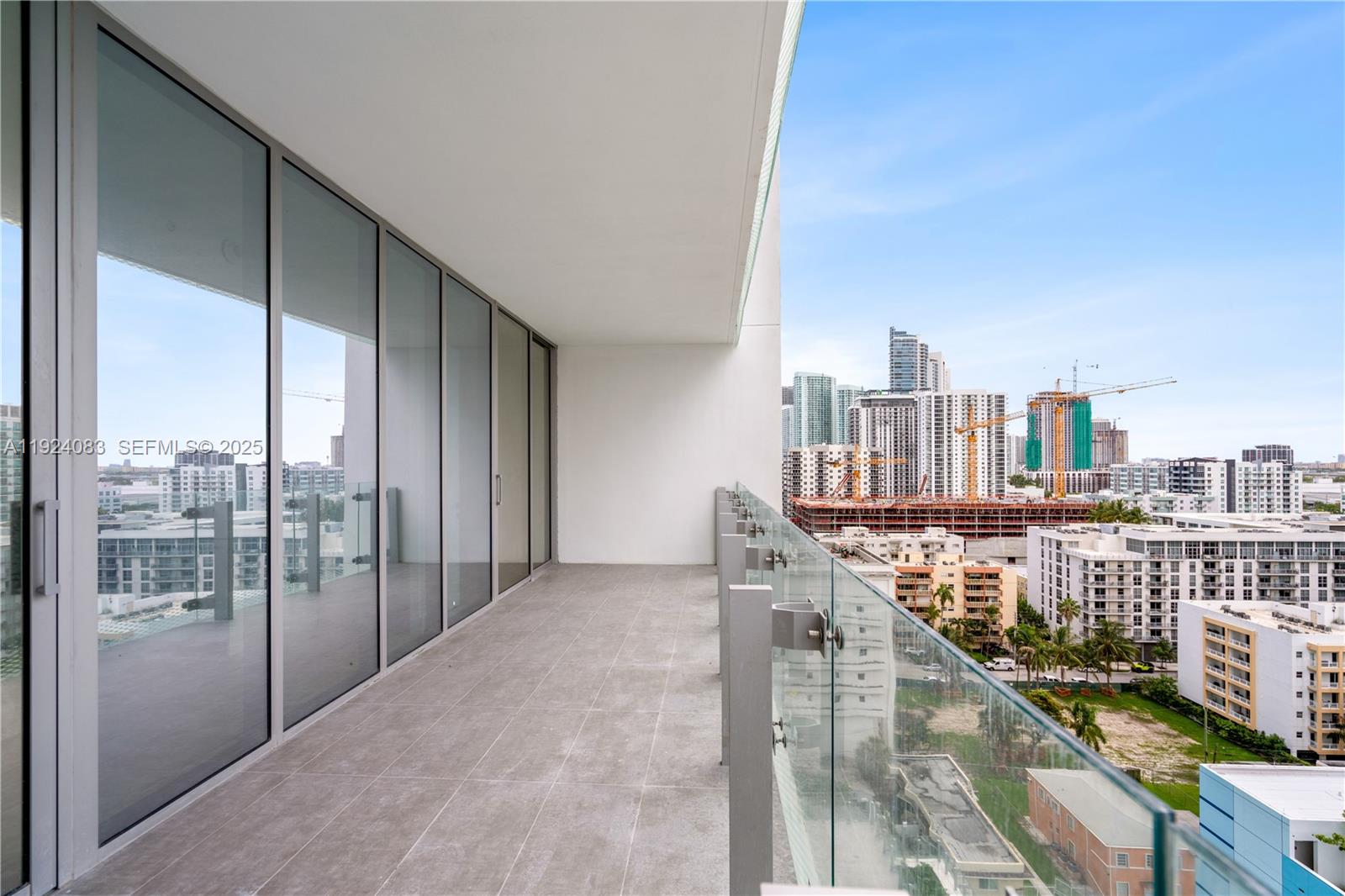700 Northeast 26th Terrace, Unit 1406 Miami, FL 33137 - Photo 36 of 41 a view of balcony with city view
