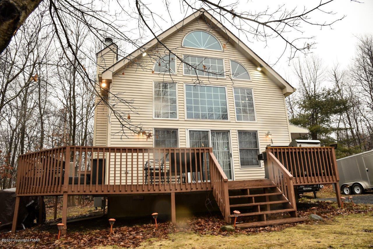 264 Kirkham Road Bushkill, PA 18324 - Photo 19 of 21 a front view of a house with balcony