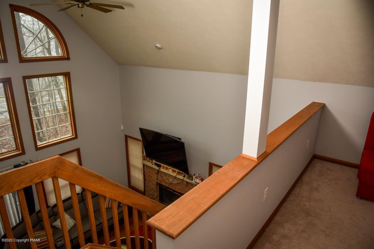 264 Kirkham Road Bushkill, PA 18324 - Photo 9 of 21 a living room with furniture and a flat screen tv