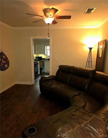 a living room with a couch