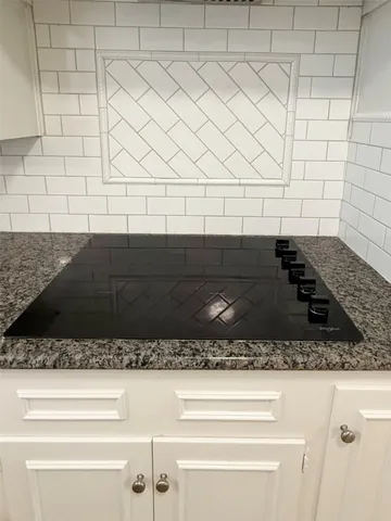 a close view of appliances