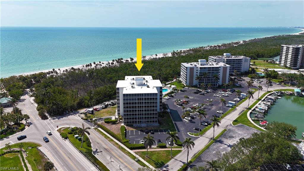 1 Bluebill Avenue, Unit 709 Naples, FL 34108 - Photo 29 of 30 an aerial view of a city