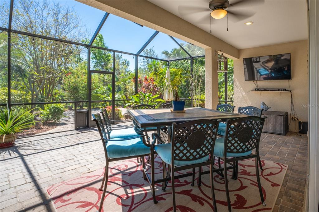 309 Royal Bonnet Drive Apollo Beach, FL 33572 - Photo 33 of 59 a view of a dining room with furniture window and outside view