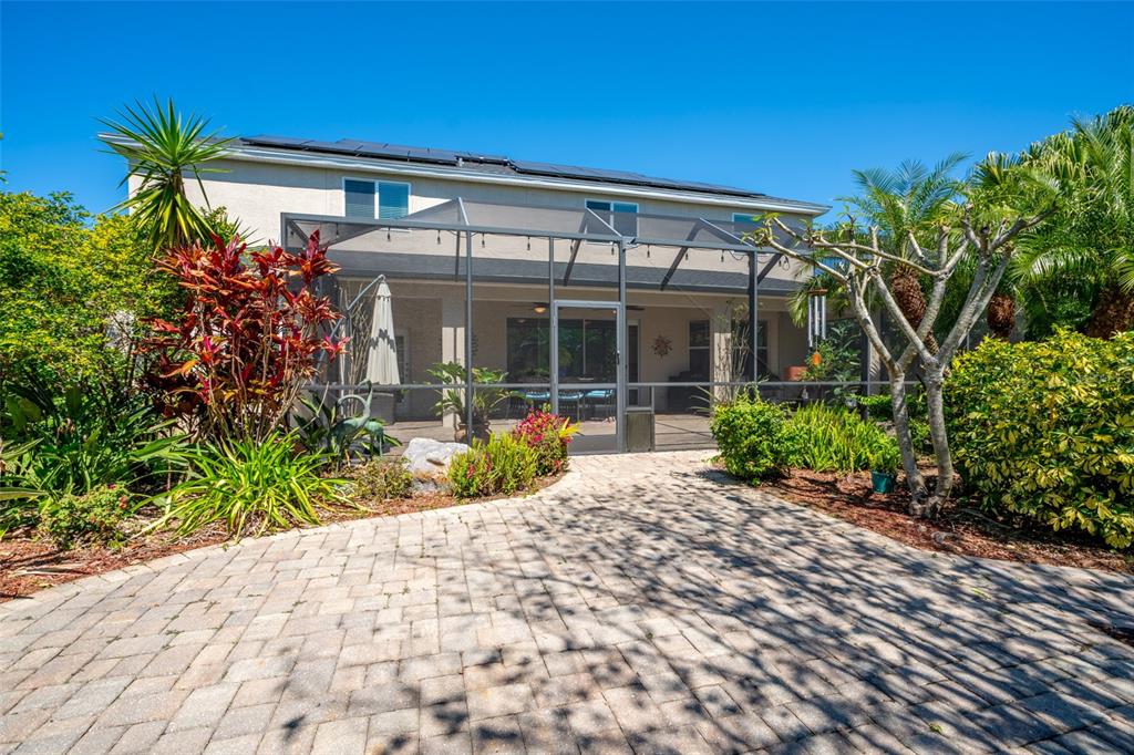 309 Royal Bonnet Drive Apollo Beach, FL 33572 - Photo 37 of 59 a front view of a house with a garden