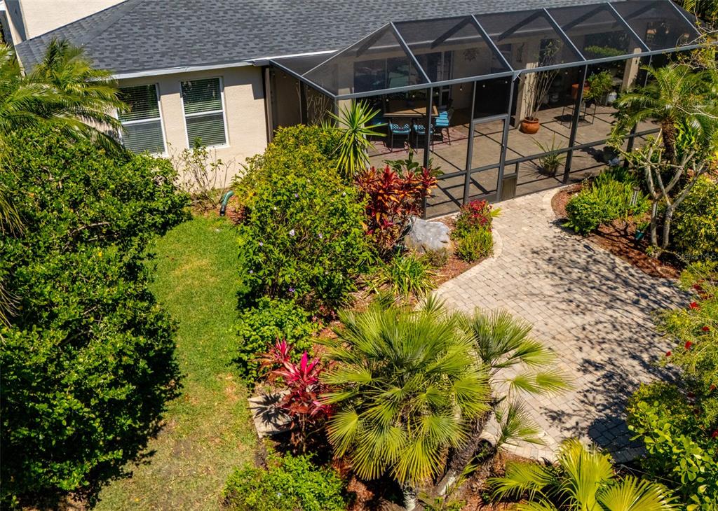 309 Royal Bonnet Drive Apollo Beach, FL 33572 - Photo 49 of 59 a view of a backyard of the house