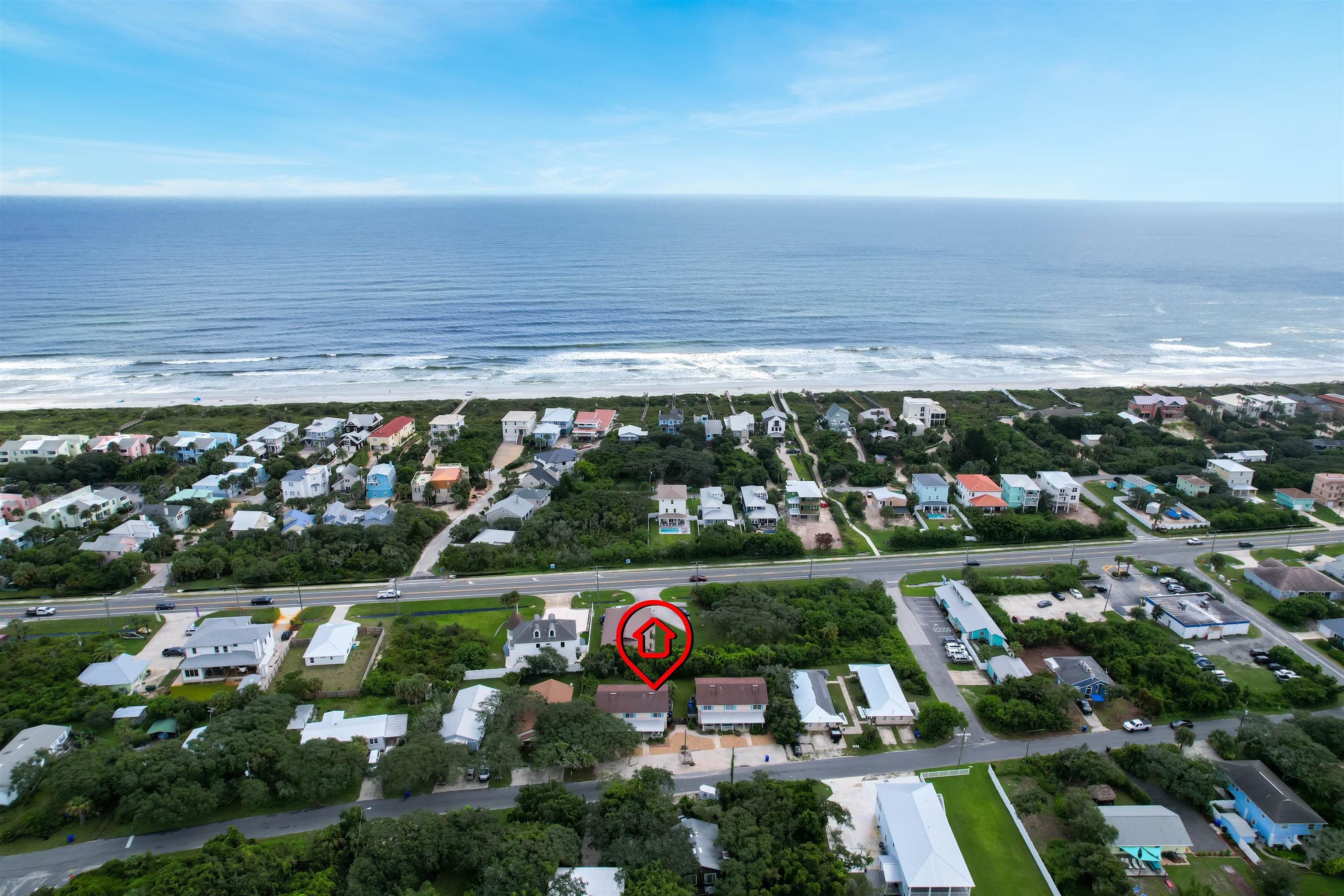 6444 Madison Street St. Augustine, FL 32080 - Photo 36 of 36 a view of a city with an ocean beach