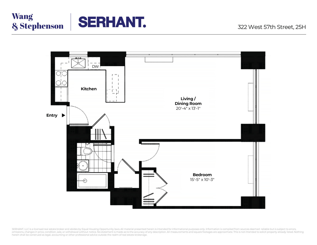 322 West 57th Street, Unit 25H Manhattan, NY 10019 - Photo 9 of 9 unknown