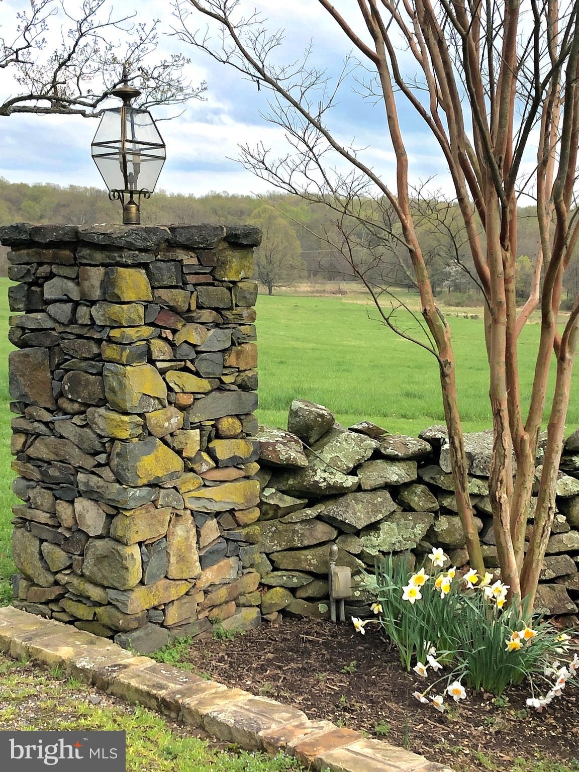 1310 Delaplane Grade Road Upperville, VA 20184 - Photo 8 of 94 View of gate posts