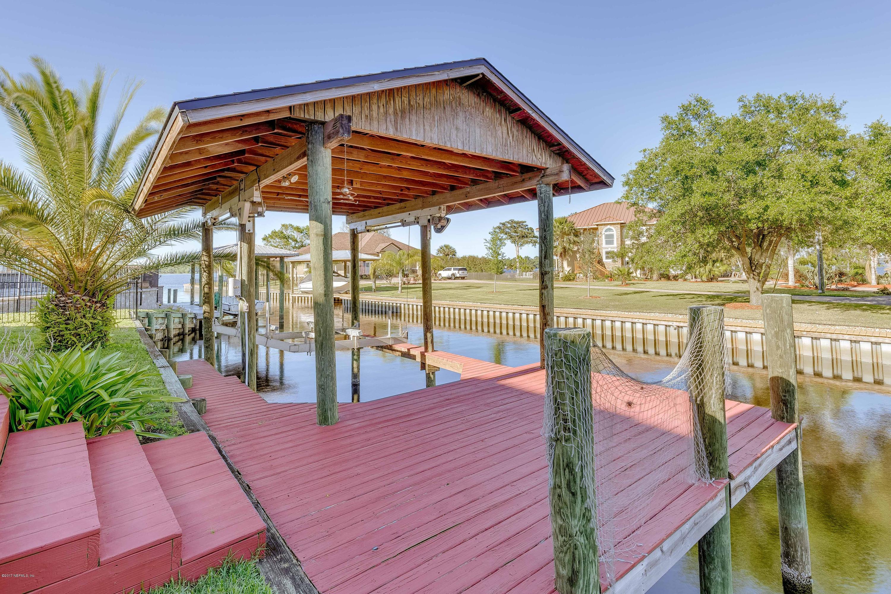 2116 Romeo Point Lane Fleming Island, FL 32003 - Photo 23 of 30 Deck - Boathouse - Waterway Access