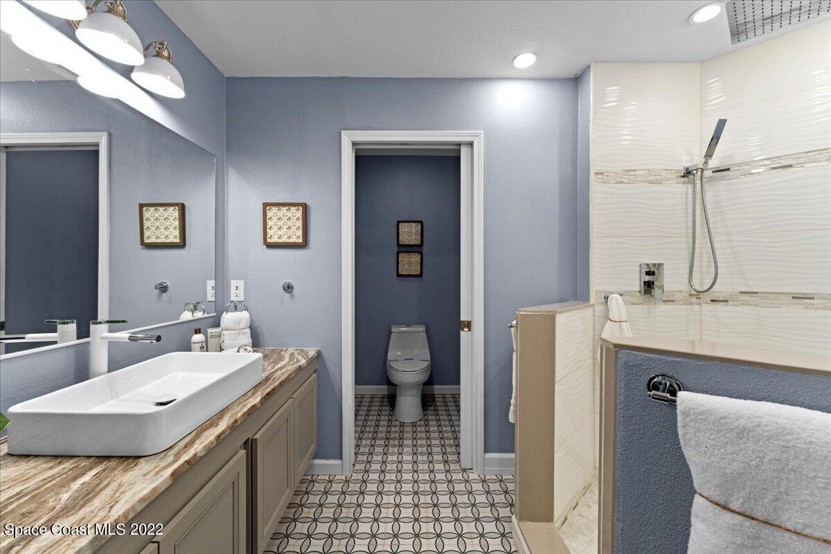 239 Sand Pine Road Indialantic, FL 32903 - Photo 35 of 74 master bathroom 2