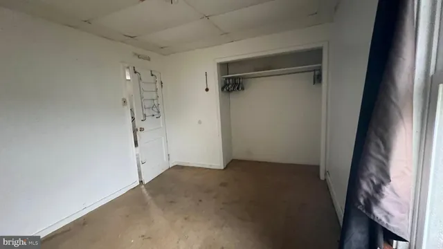 a view of a room with window