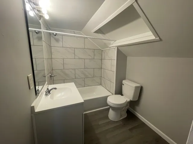 a bathroom with a sink and a toilet
