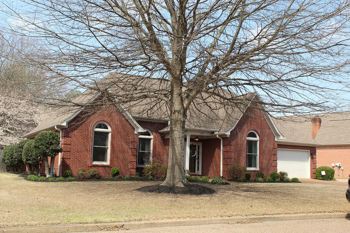 175 Windale Drive Jackson, TN 38305 - Photo 25 of 25 a view of a brick house with large windows and a large tree