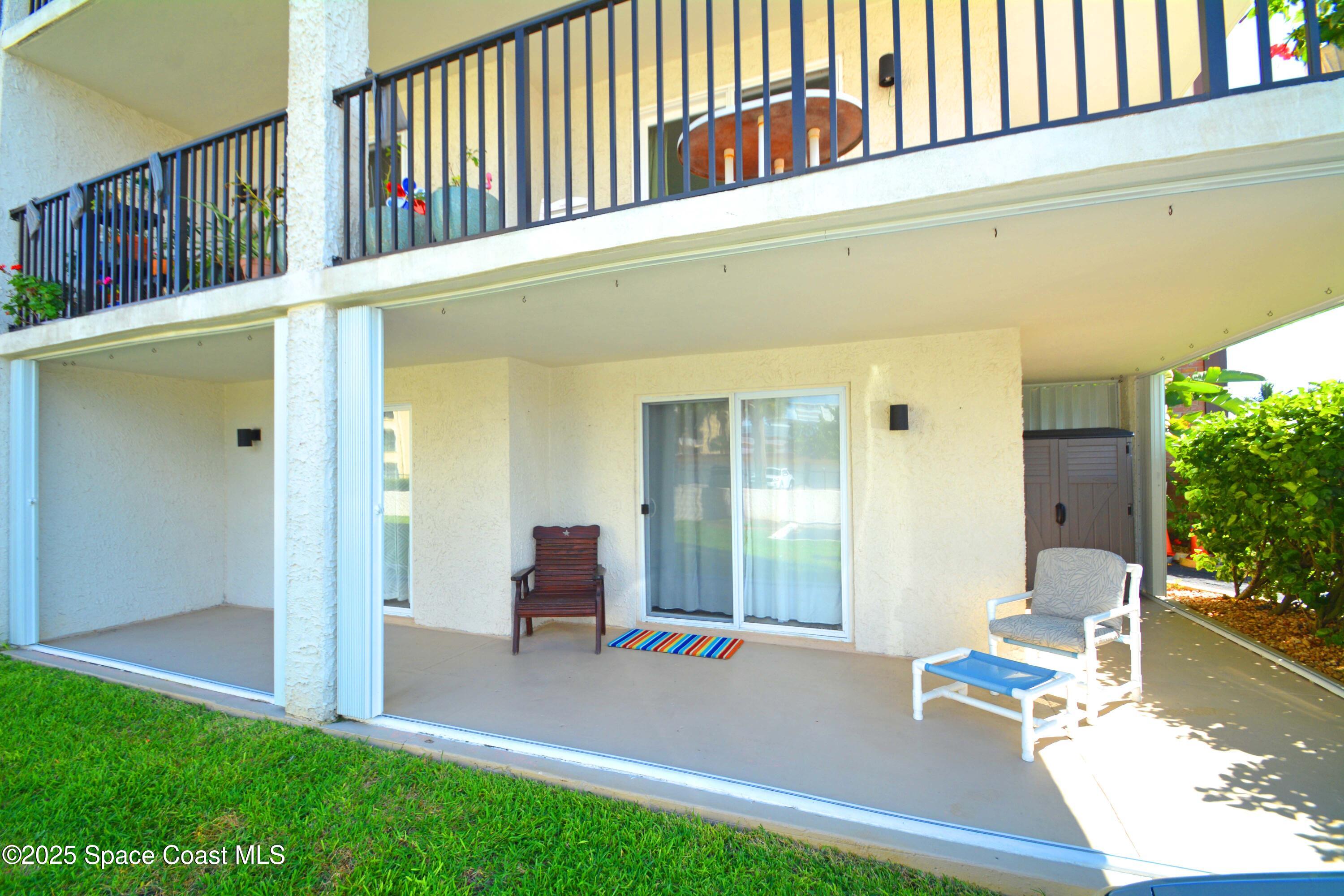 383 North Atlantic Avenue, Unit 105 Cocoa Beach, FL 32931 - Photo 30 of 67 Patio