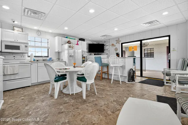 a view of a lake with a house