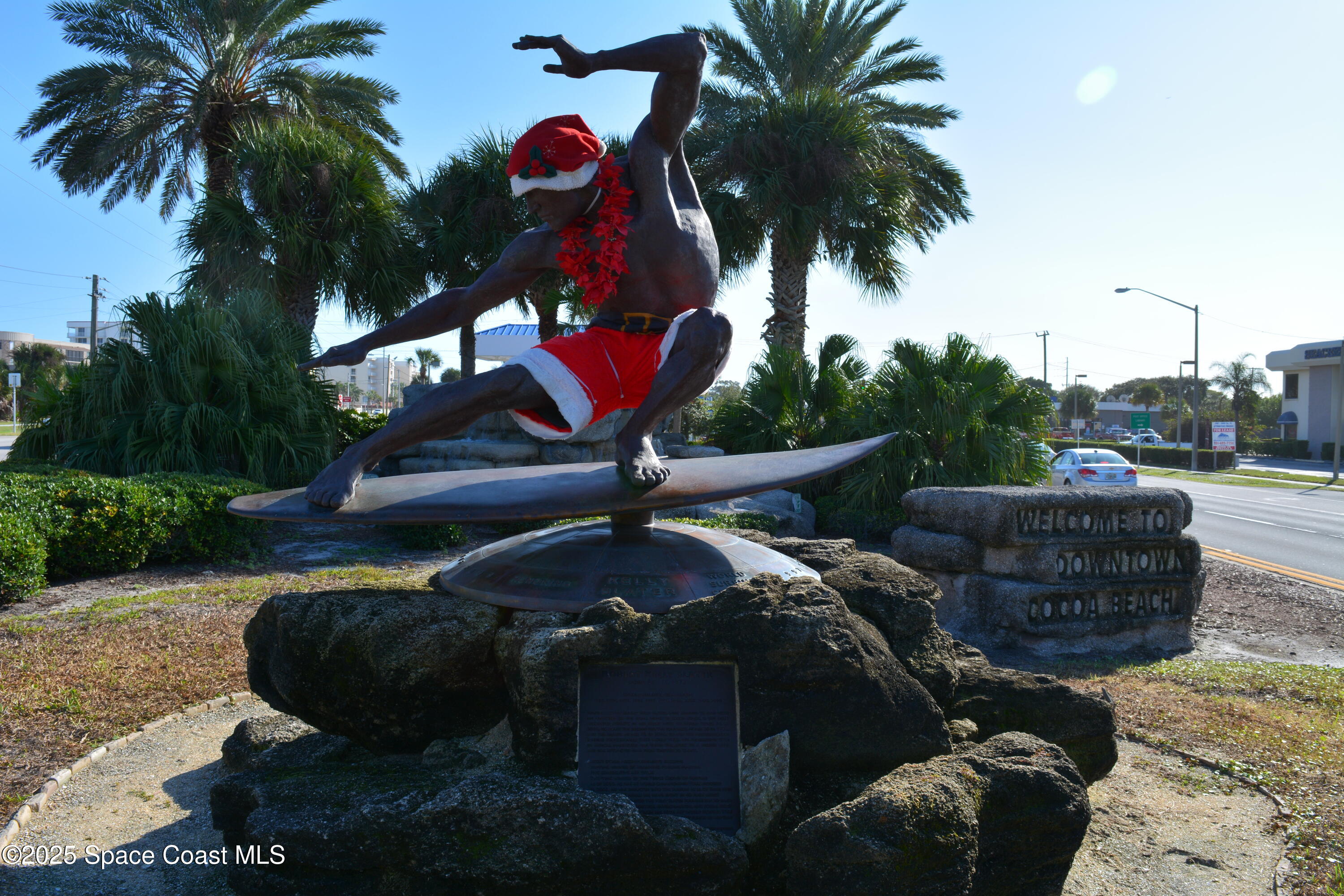 383 North Atlantic Avenue, Unit 105 Cocoa Beach, FL 32931 - Photo 64 of 67 Kelly fo Christmas