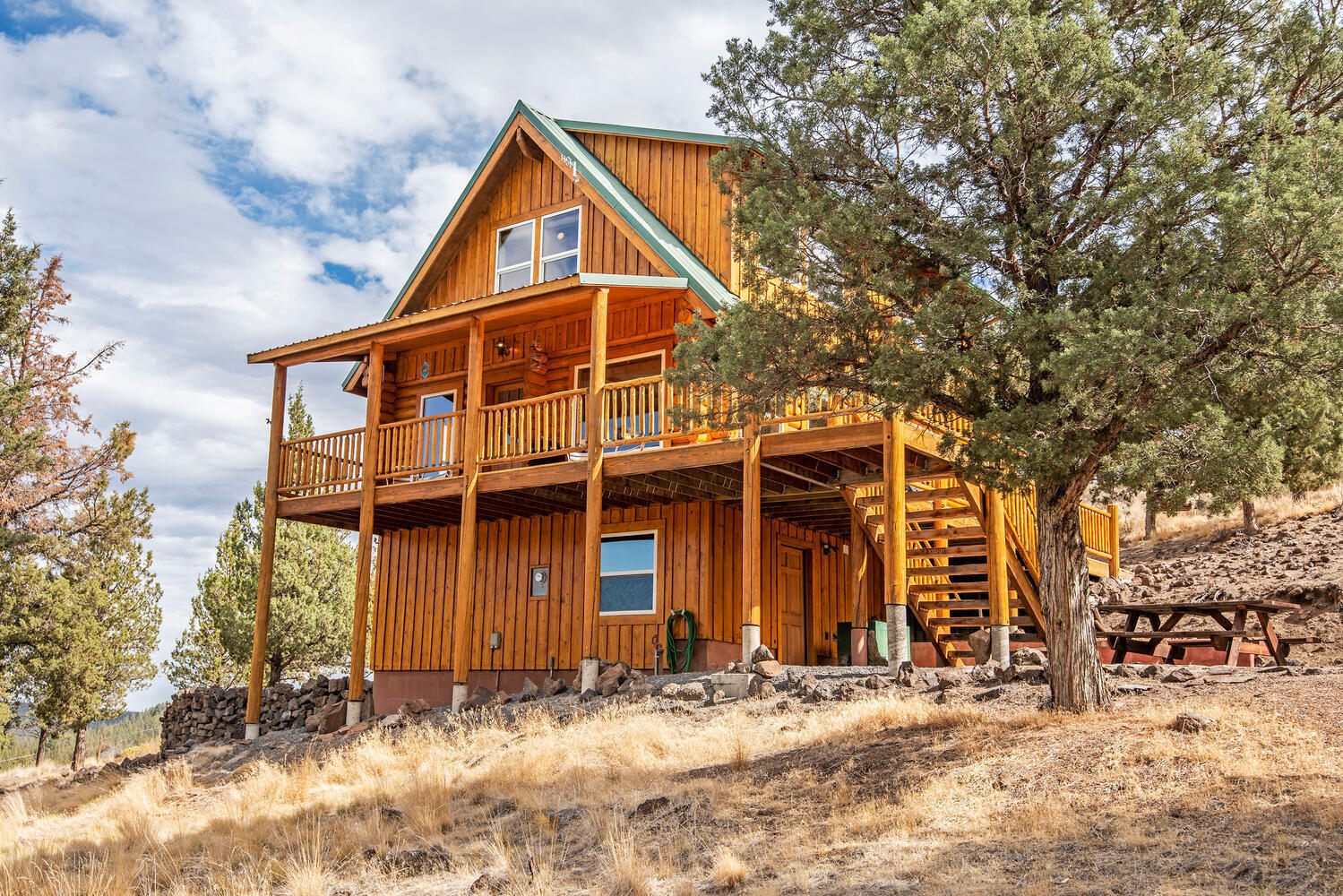 70700 Holmes Road Sisters, OR 97759 - Photo 1 of 53 Beautiful Horse Property with Canyon Rim and Mountain Top Views on 6.16 acres