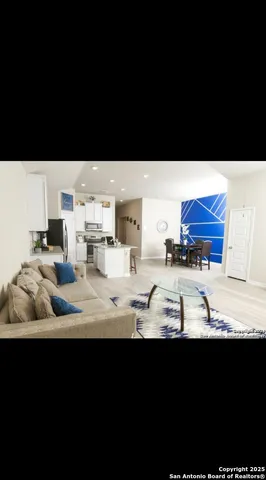 a view of kitchen with stainless steel appliances