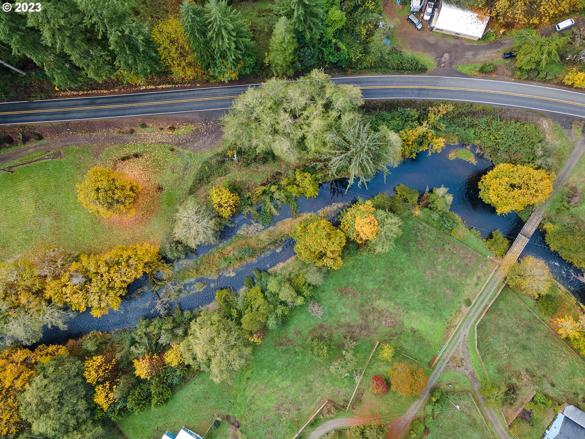 701 Highway 101 South Cloverdale, OR 97112 - Photo 3 of 12 a view of swimming pool with a yard