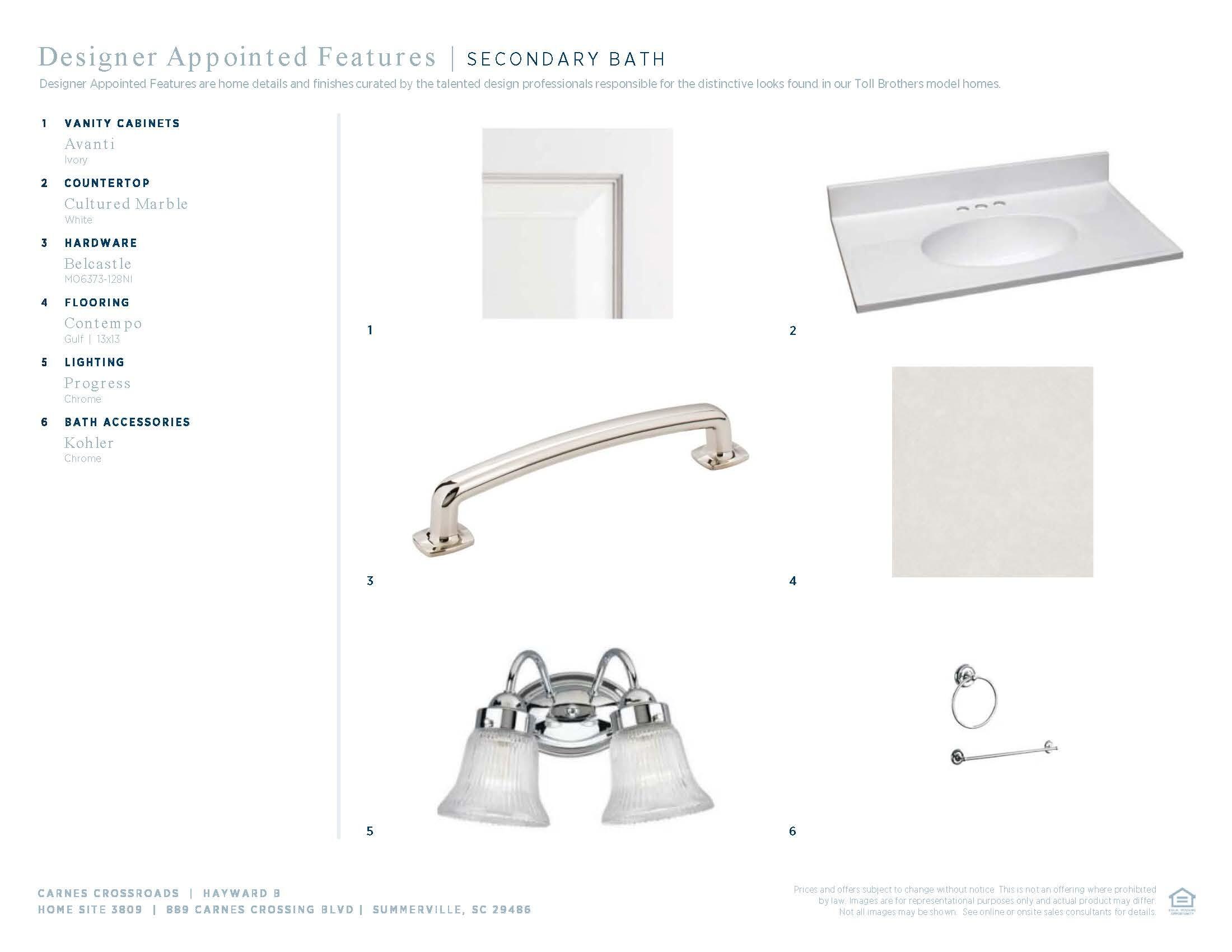 889 Carnes Crossing Summerville, SC 29486 - Photo 7 of 16 Secondary Bath Finishes