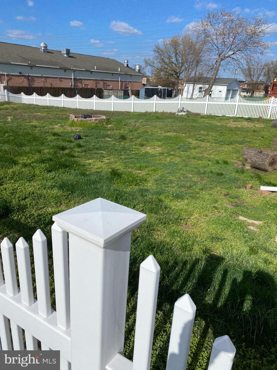 7716 Trappe Road Baltimore, MD 21222 - Photo 25 of 27 Backyard with vinyl fencing.