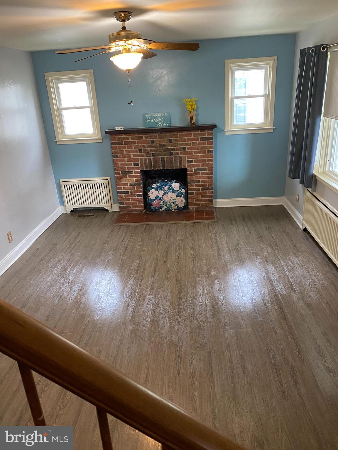 7716 Trappe Road Baltimore, MD 21222 - Photo 7 of 27 Living room. Fireplace is As-is