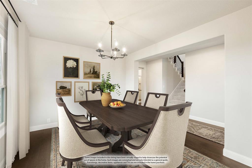 4021 Eagles Bluff Road Midlothian, TX 76065 - Photo 8 of 40 a view of a dining room with furniture