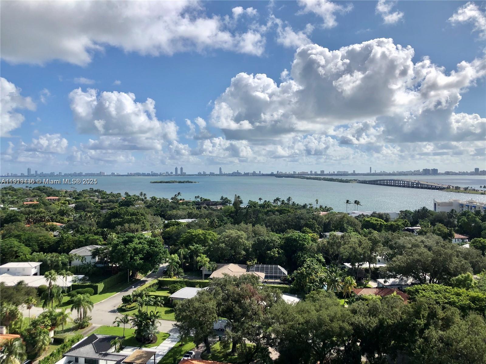 4250 Biscayne Boulevard, Unit 1601 Miami, FL 33137 - Photo 4 of 19 a view of a city with lots of and green space