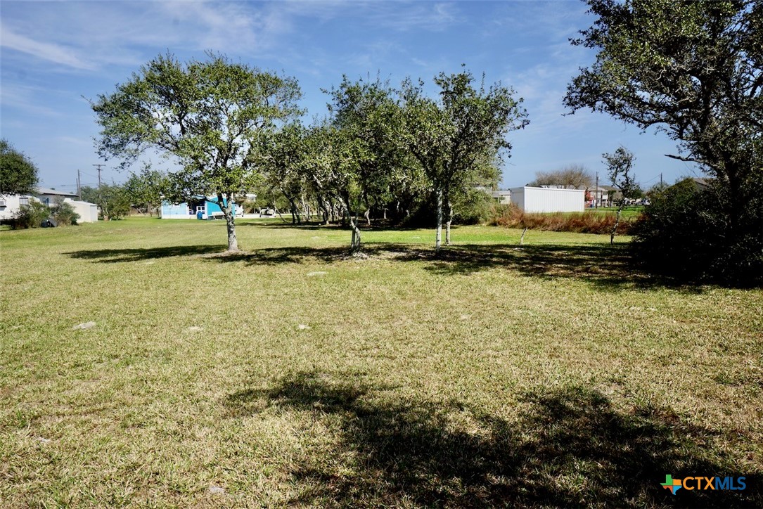 513 16th Street Port O'Connor, TX 77982 - Photo 34 of 35 a view of a swimming pool and trees in the background