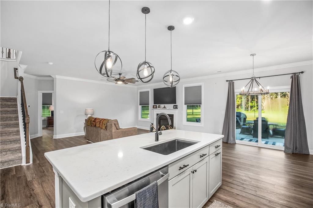 1345 Farmington Road Mocksville, NC 27028 - Photo 16 of 48 Kitchen Island