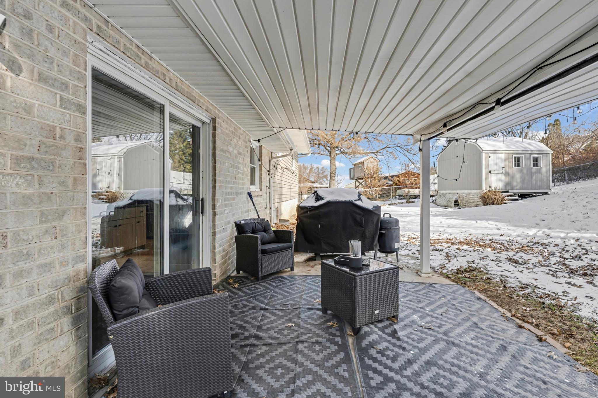 506 Norman Road York, PA 17406 - Photo 32 of 35 Charming patio retreat with winter views.