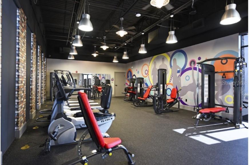 1421 Discovery Street Davenport, FL 33896 - Photo 42 of 44 a view of a room with gym equipment
