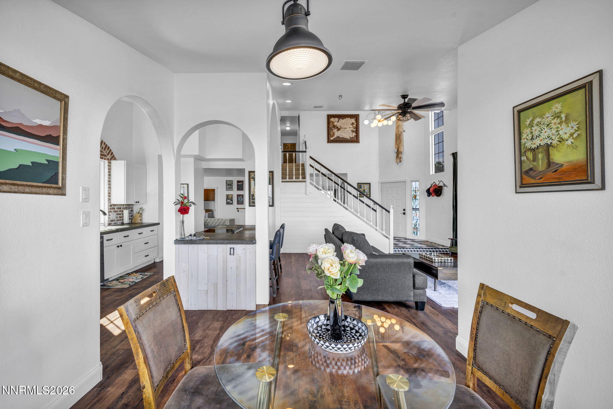 3332 Skyline View Drive Reno, NV 89509 - Photo 27 of 48 a living room with furniture and wooden floor