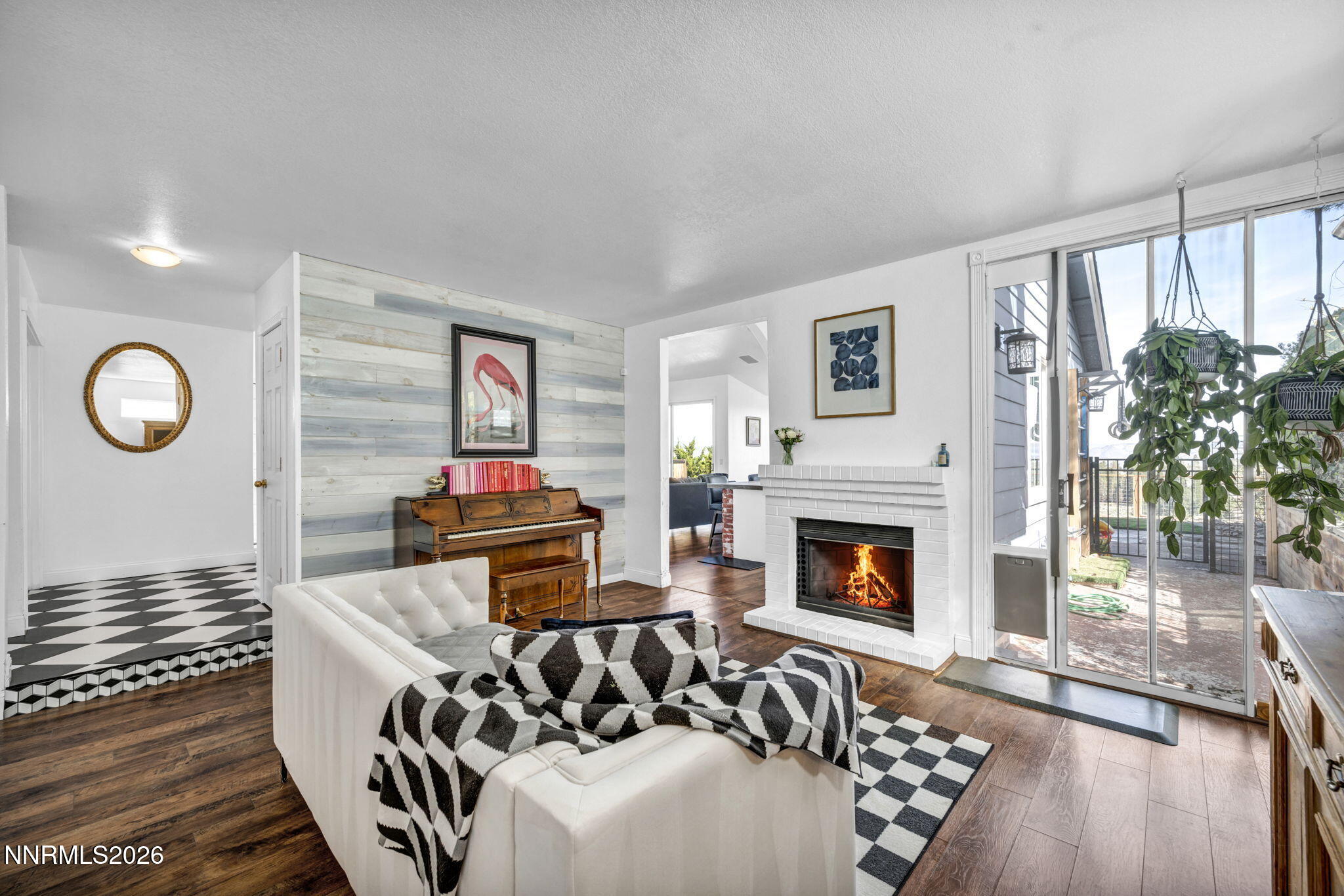 3332 Skyline View Drive Reno, NV 89509 - Photo 29 of 48 a living room with furniture and a fireplace