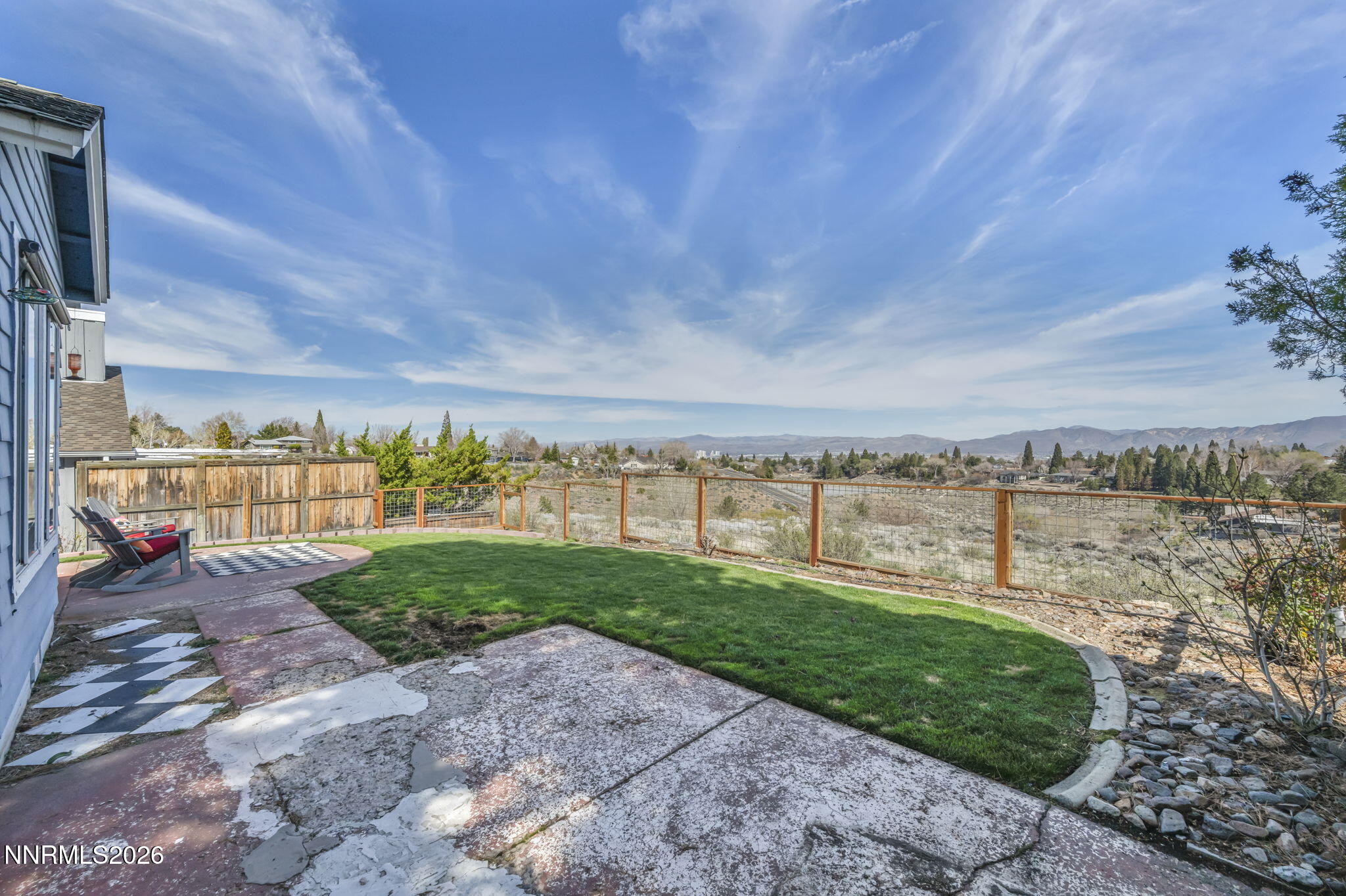 3332 Skyline View Drive Reno, NV 89509 - Photo 42 of 48 a view of a garden with a big yard