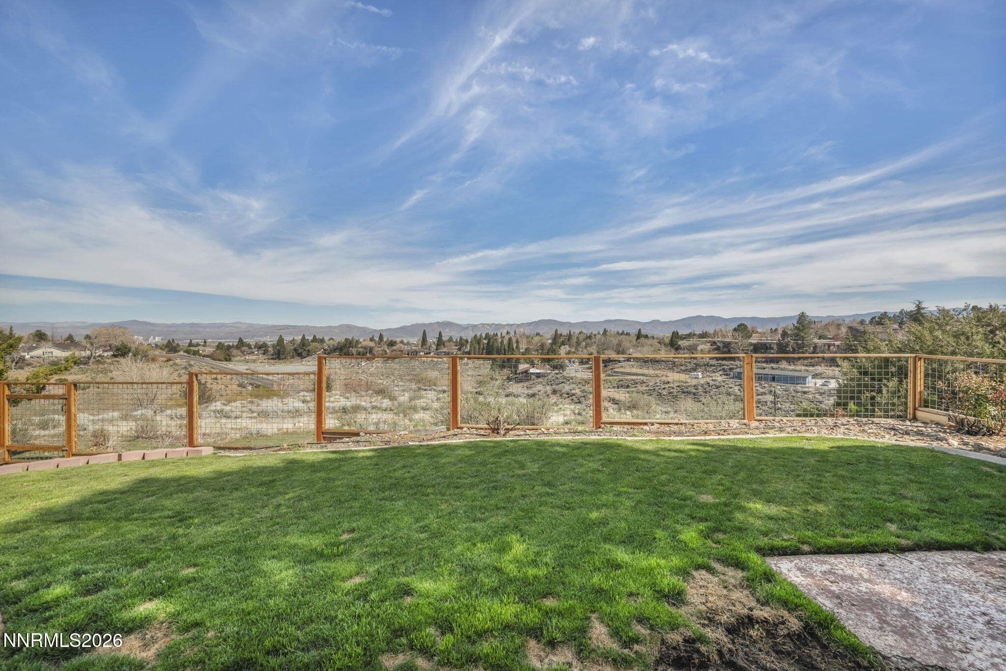 3332 Skyline View Drive Reno, NV 89509 - Photo 45 of 48 a view of a garden with lawn chairs