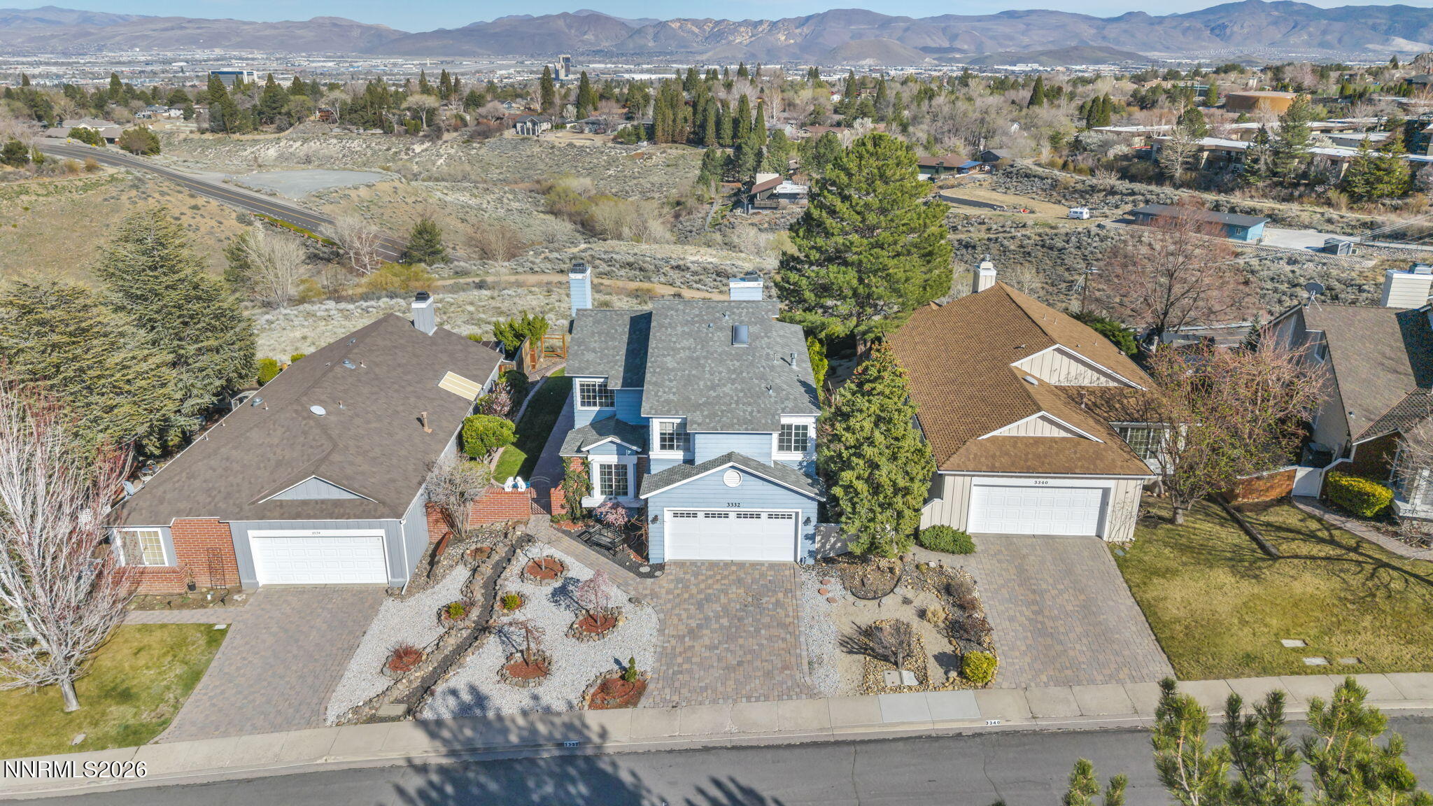 3332 Skyline View Drive Reno, NV 89509 - Photo 48 of 48 an aerial view of residential houses with outdoor space