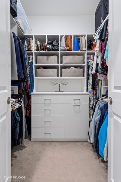 1248 West Grace Street, Unit 1 Chicago, IL 60613 - Photo 25 of 35 a view of walk in closet with clothes and shoes