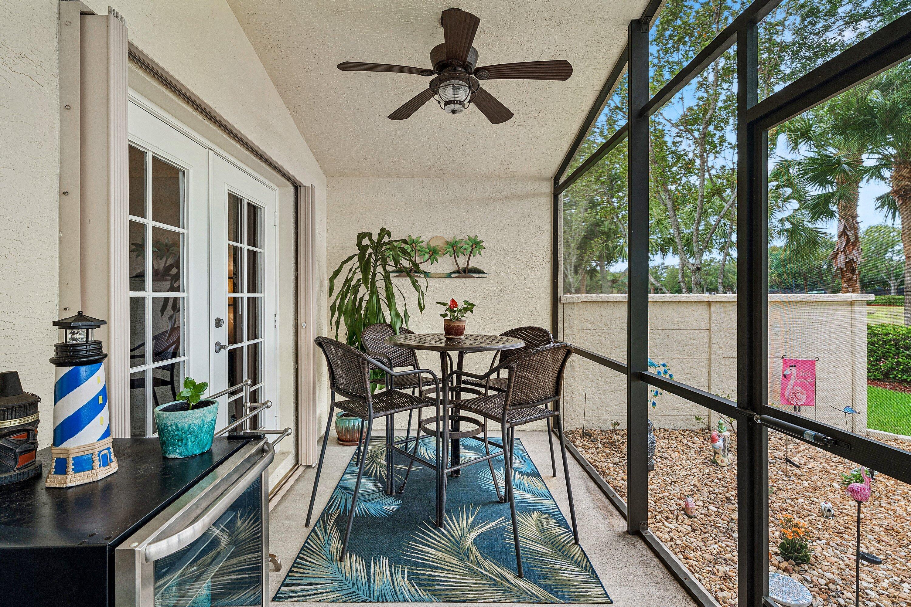12095 Roma Road Boynton Beach, FL 33436 - Photo 31 of 54 Screened Patio