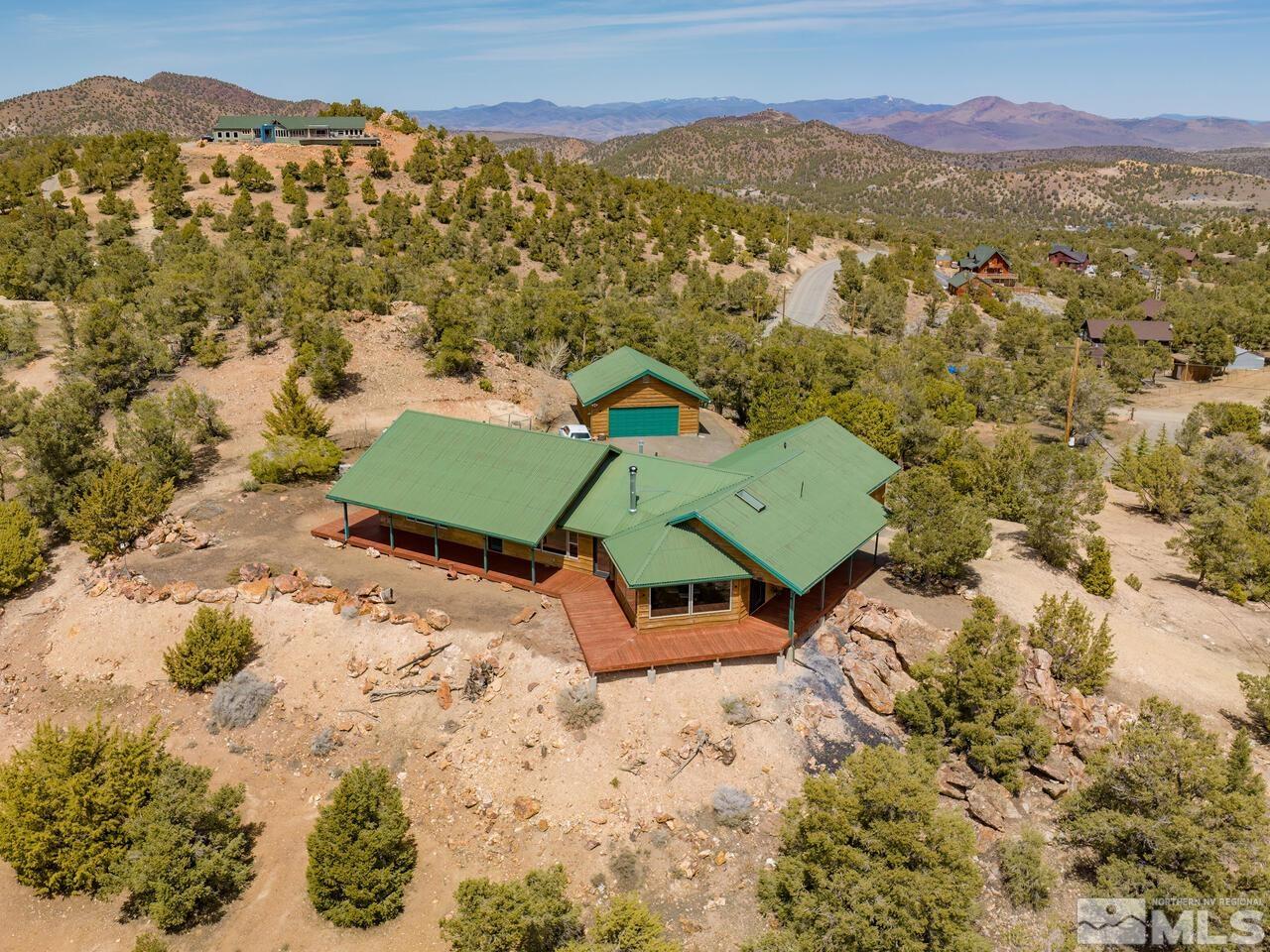 700 Saddleback Road Reno, NV 89521 - Photo 33 of 38 an aerial view of a house