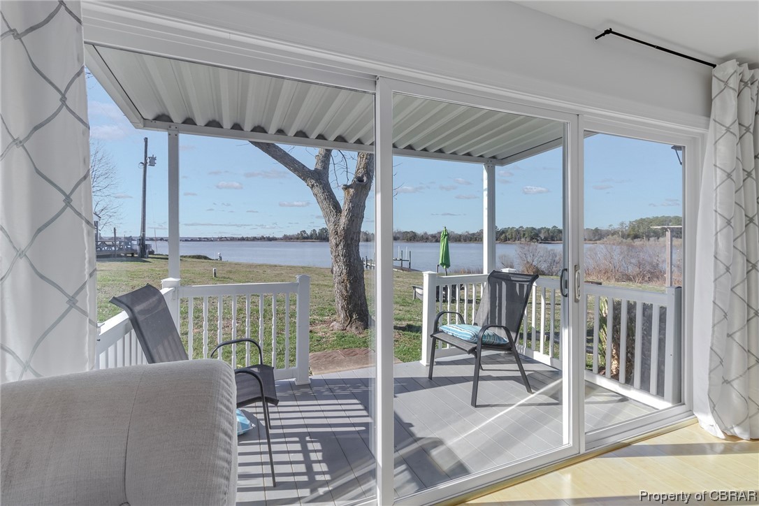 253 Indian Banks Road Farnham, VA 22460 - Photo 11 of 49 Waterside Patio for Grilling & Relaxing