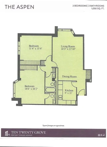 $3,500 | 1020 Grove Street, Unit 301, Evanston, IL 60201