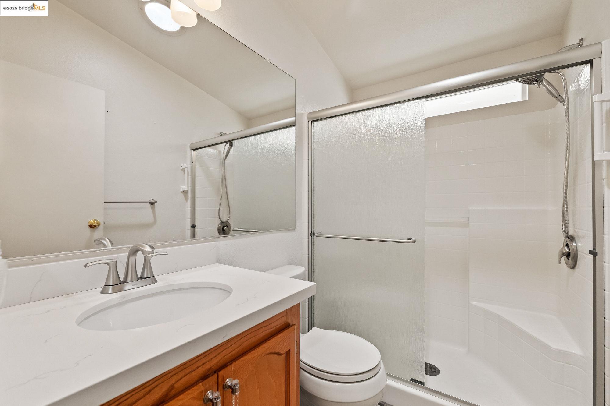 23732 Parrotts Ferry Road, Unit SPC 47 Columbia, CA 95310 - Photo 22 of 31 a bathroom with a sink toilet and shower