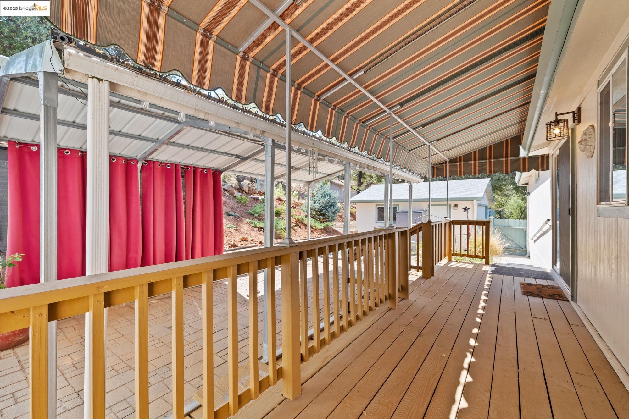 23732 Parrotts Ferry Road, Unit SPC 47 Columbia, CA 95310 - Photo 24 of 31 a view of wooden balcony