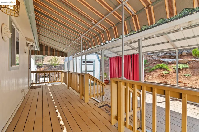 a view of front door of house