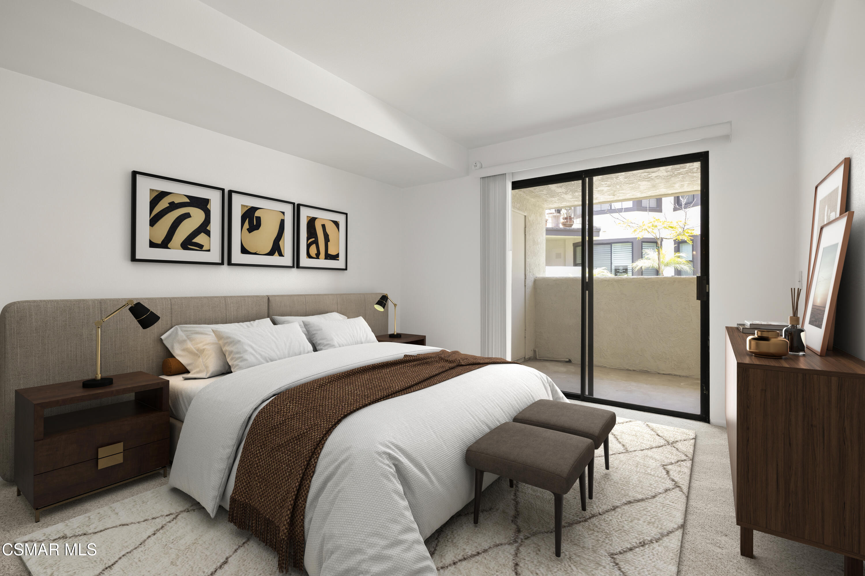 1923 Majorca Drive Oxnard, CA 93035 - Photo 15 of 34 a bedroom with a bed and a television