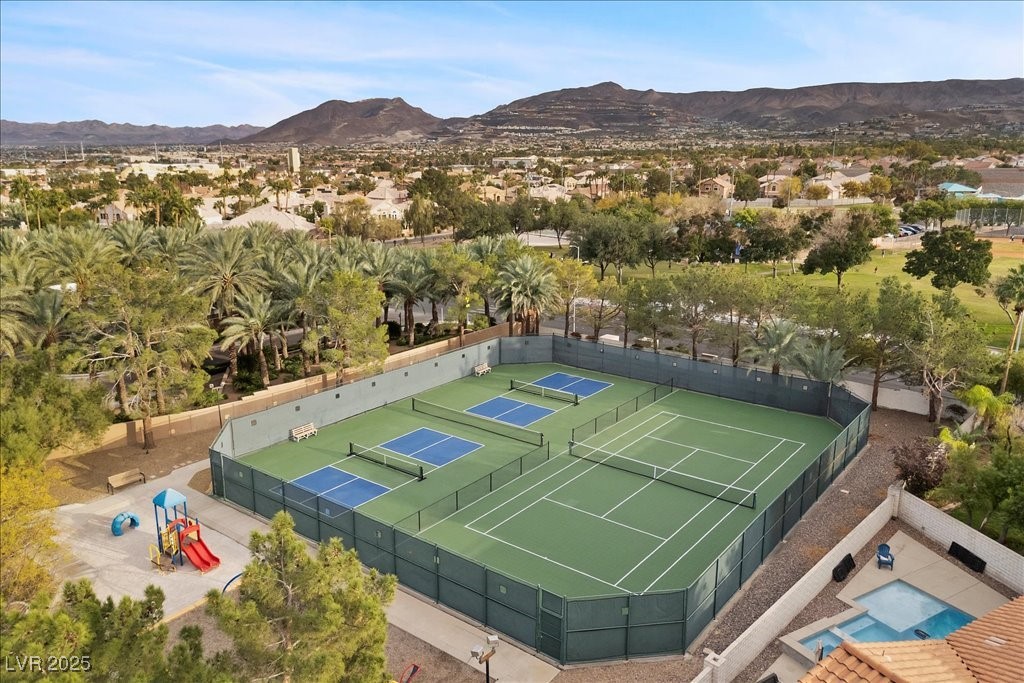 1906 Grey Eagle Street Henderson, NV 89074 - Photo 88 of 95 Tennis and Pickleball Court