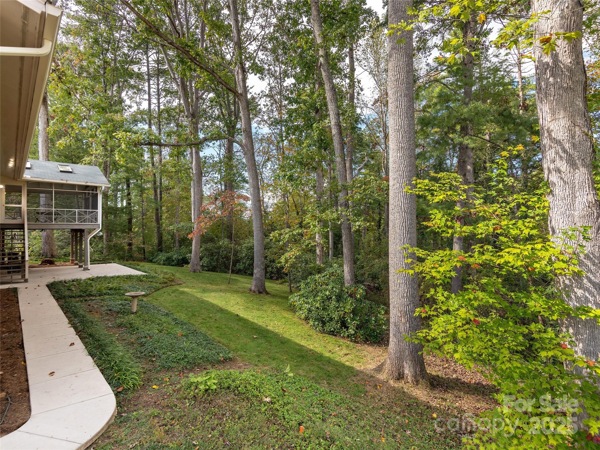 7 East Fox Chase Road Asheville, NC 28804 - Photo 29 of 30 a view of a yard in front of house